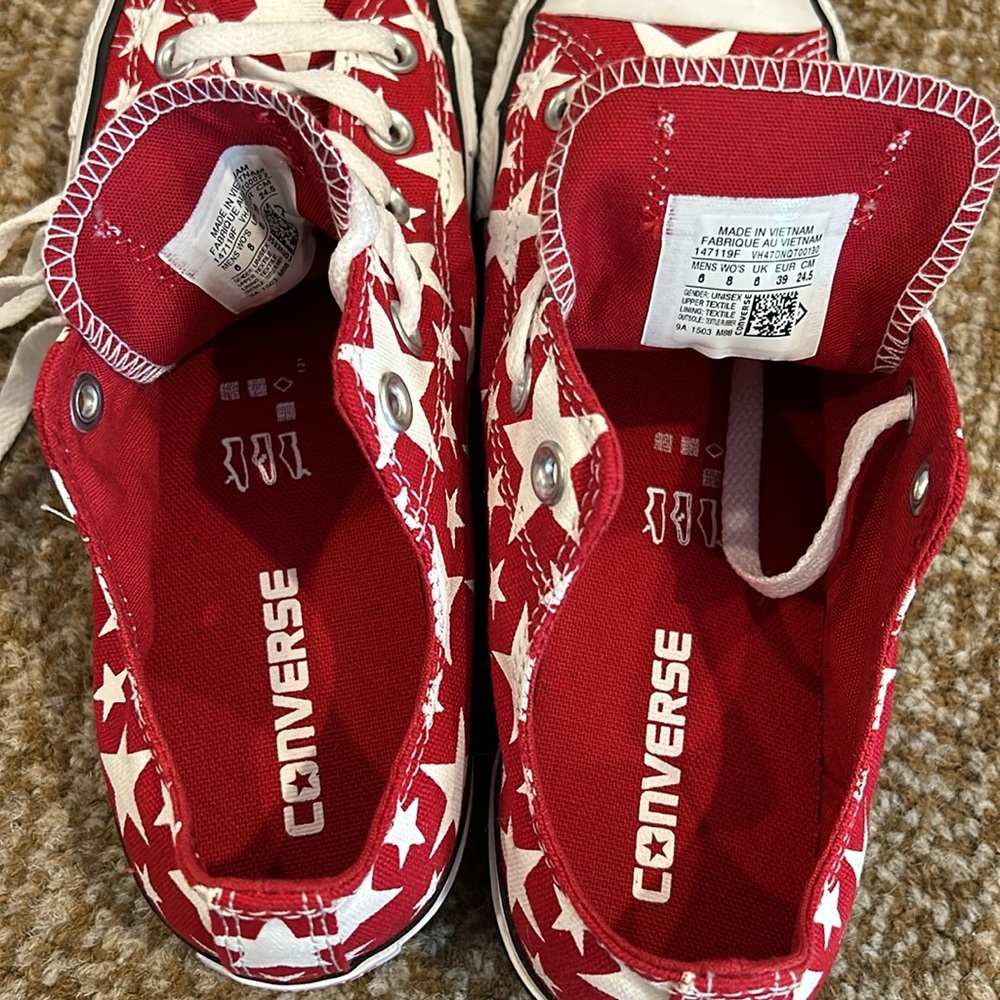 Converse-New,never worn converse mens size 6/women’s size 8. See all pics - Picture 6 of 10